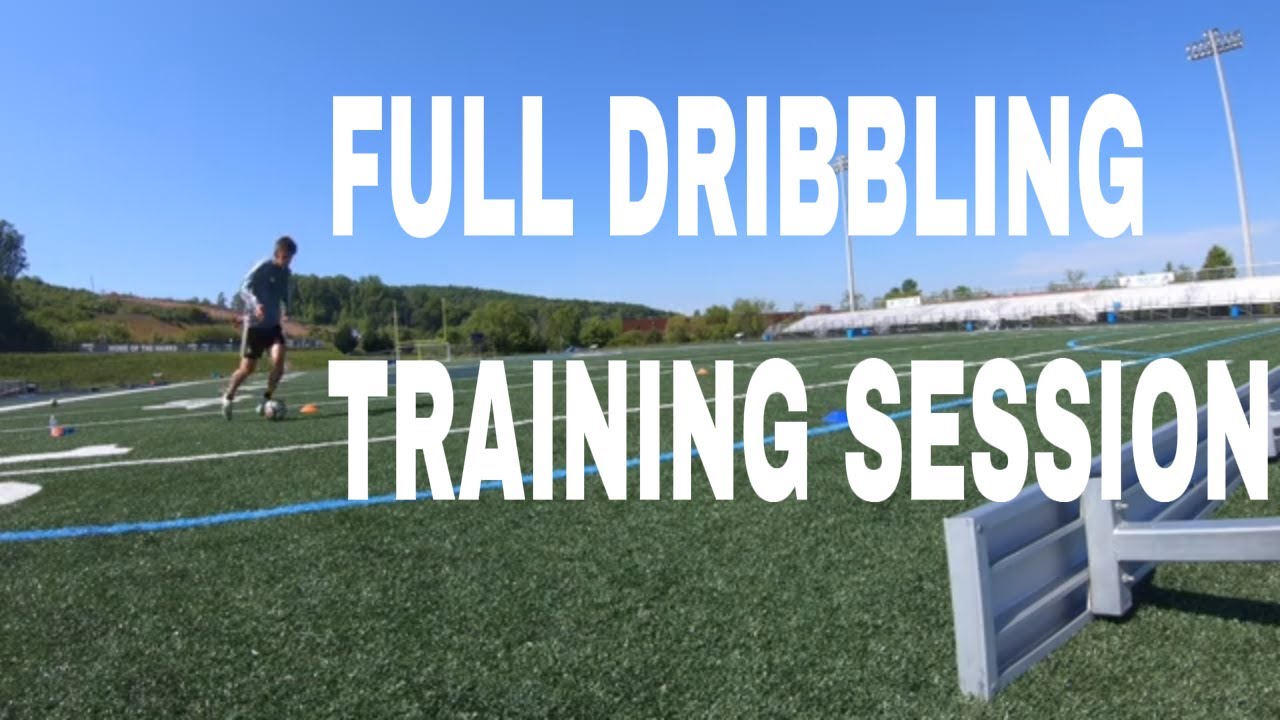 FULL DRIBBLING AND MIDFIELDER TRAINING SESSION