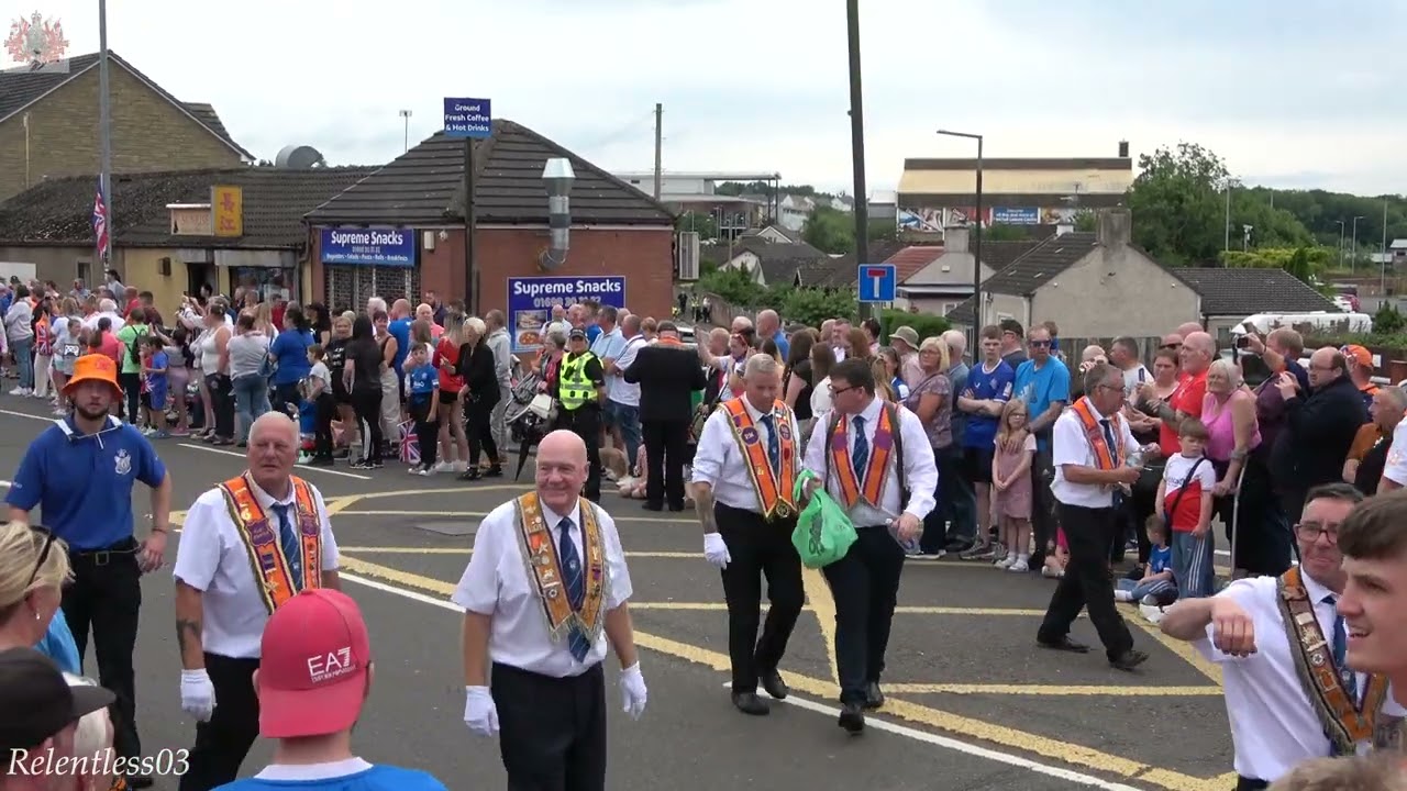 Central Scottish 12th (Full Parade 4K) ~ Larkhall ~ 08/07/23 (4K)