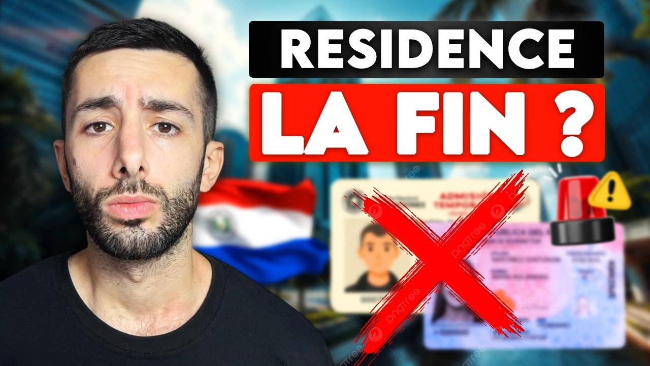 ⚠️ La FIN de la r&eacute;sidence facile au Paraguay ?