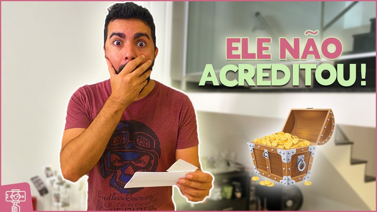 CAÇA AO TESOURO SURPRESA PARA MEU NOIVO - SERÁ QUE DEU CERTO? - Thamyê Baseggio