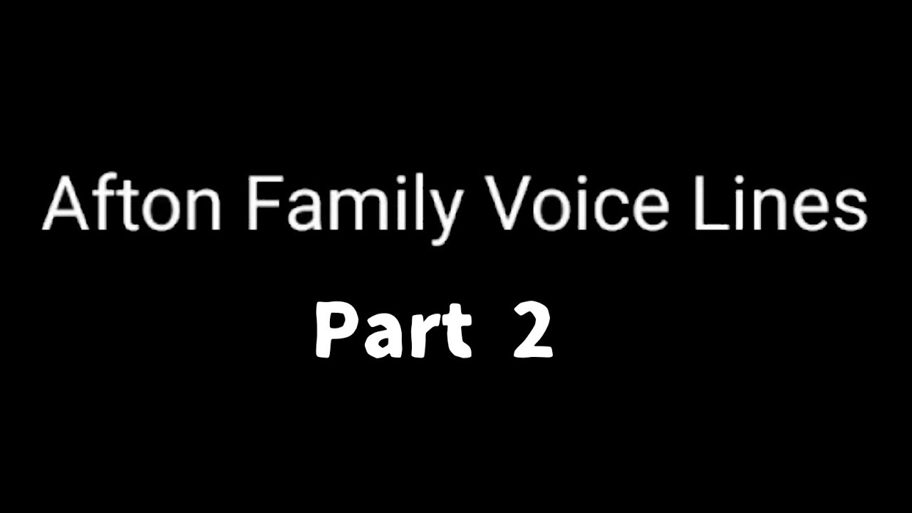Afton Family Voice Lines||Part 2: Animatronics //Gacha Club\\ Best Thumbnail