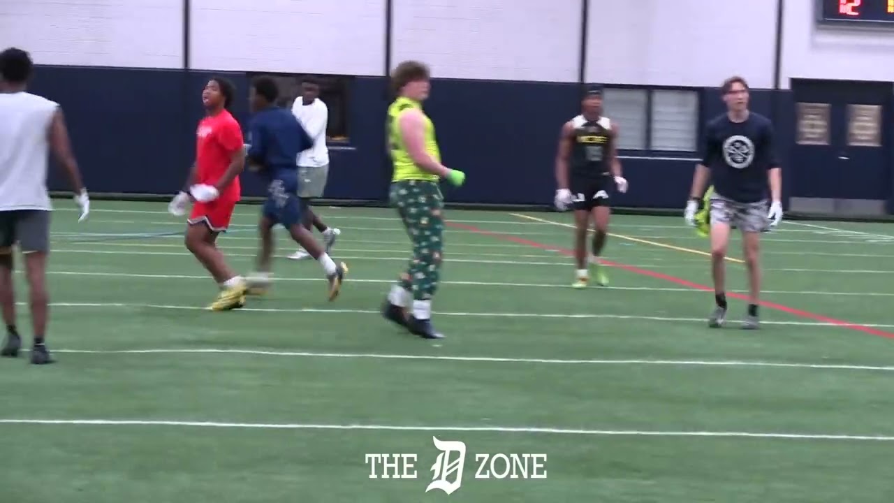 Country Day 2028 CB/S/WR Jacob Patton 2025 Rising Stars off-season training highlights
