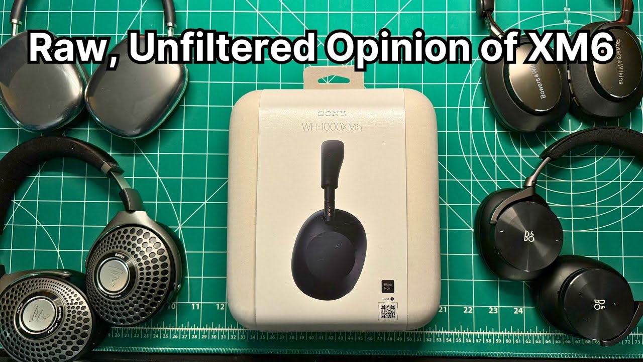 Распаковка Sony WH-1000XM6 + первые впечатления от человека, не являющегося инфлюенсером