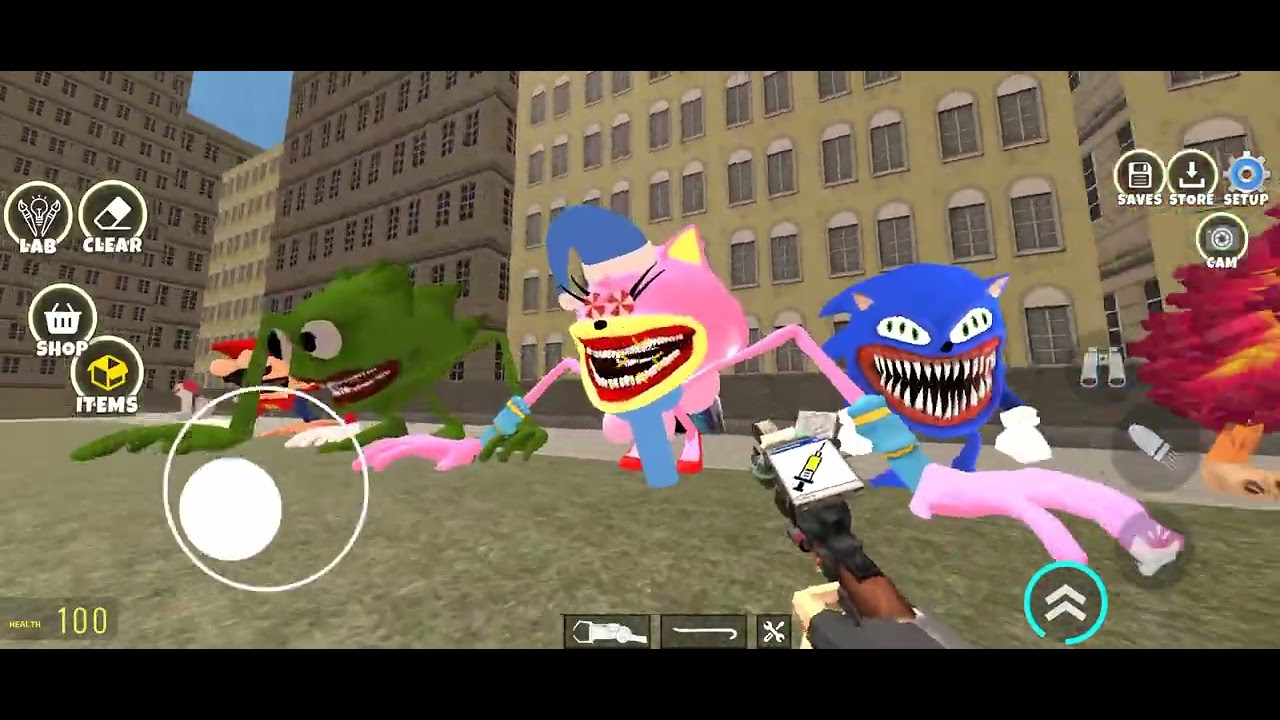 Sea Monster vs Tung Tung Sahur | Nextbot Playground New Update | Sandbox in space ||