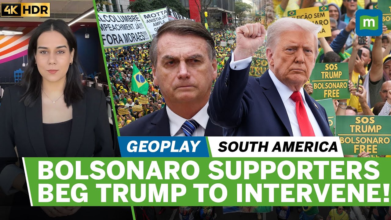 Bolsonaro Supporters Rally in Brazil, Seek Trump&rsquo;s Backing Ahead of Coup Trial Verdict
