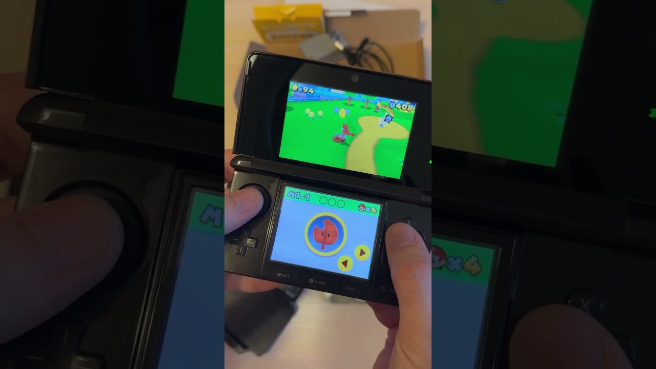 Распаковка Nintendo 3DS