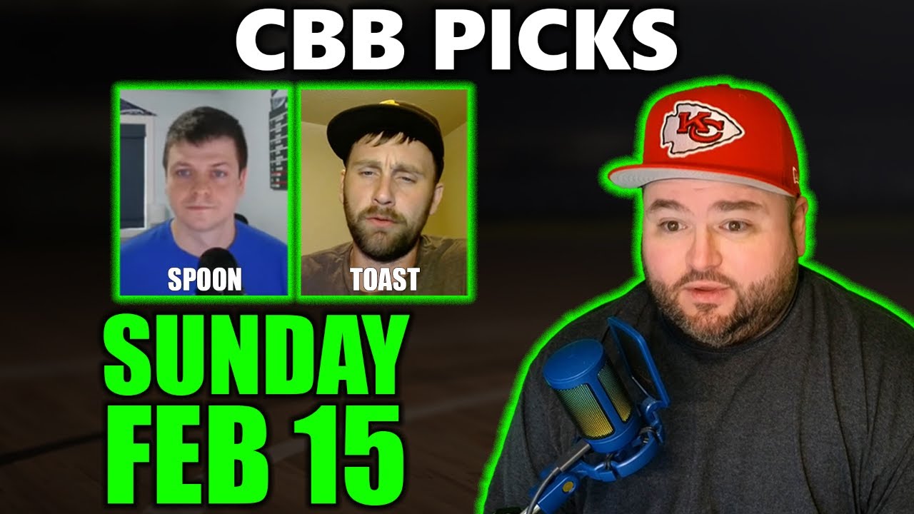 College Basketball Picks with Kyle Kirms | Sunday February 15th