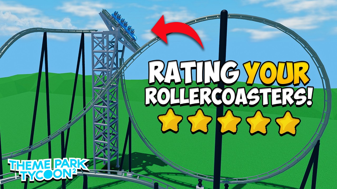 Rating YOUR Tilt Track rollercoasters in Theme Park Tycoon 2! (#30)