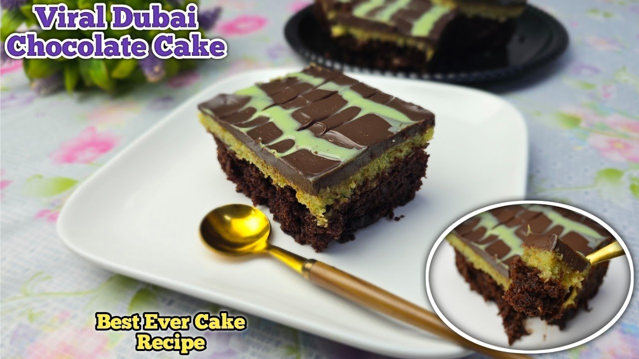 Viral Dubai Chocolate Cake Recipe,Dubai Chocolate Cake,Dubai Chocolate Pistachio Cake Recipe