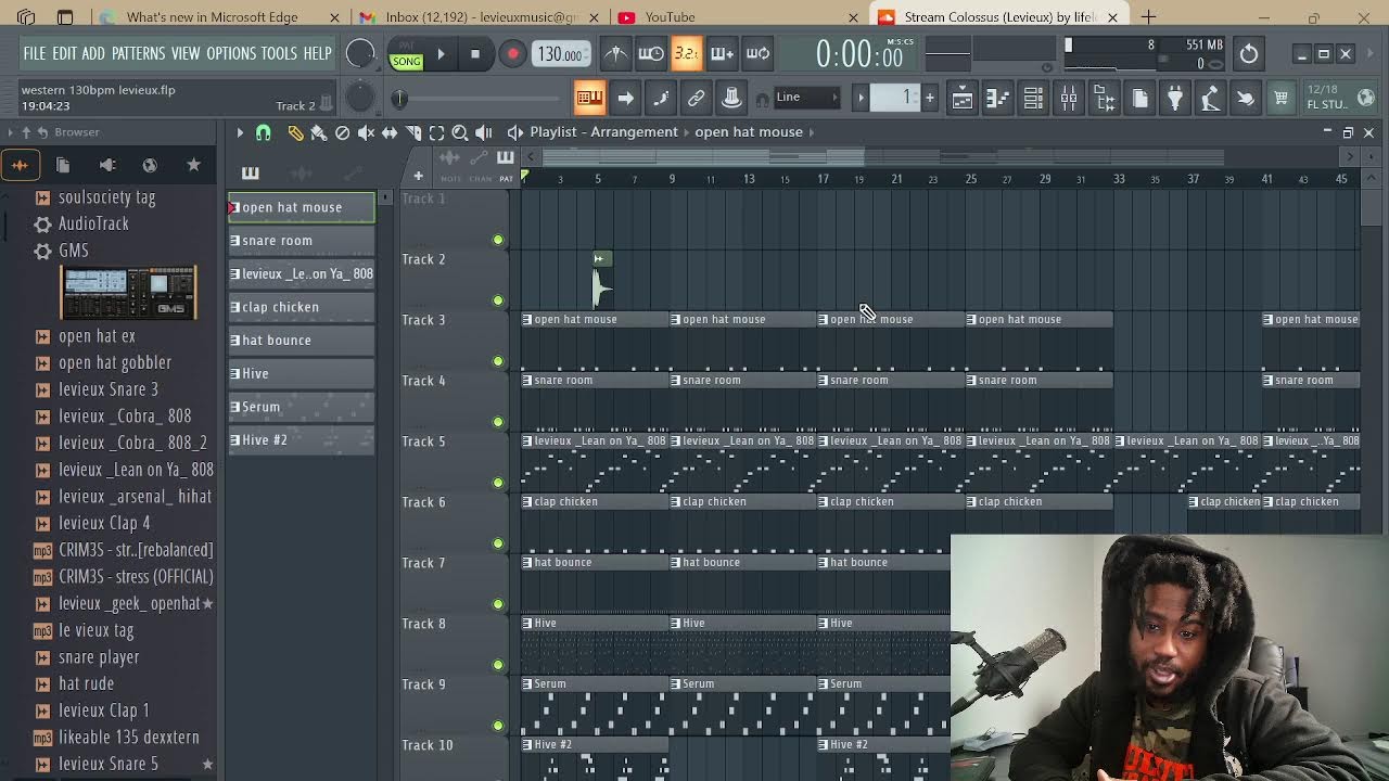 levieux breaksdown the beat for 