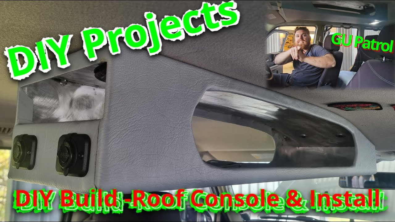 DIY Building My Own Roof Console for My Nissan Patrol