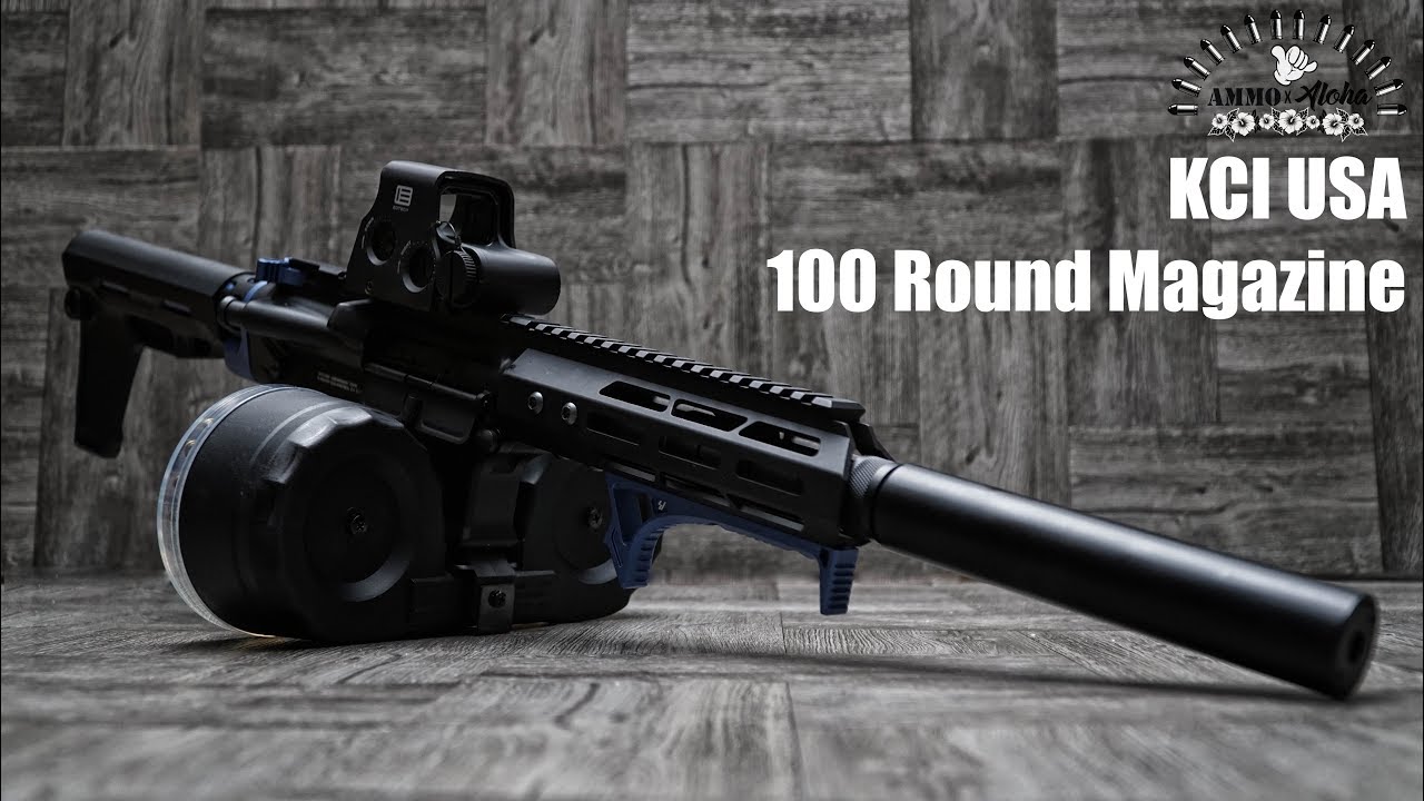 Патроны х Алоха | Обзор: Журнал KCI USA 100 Round