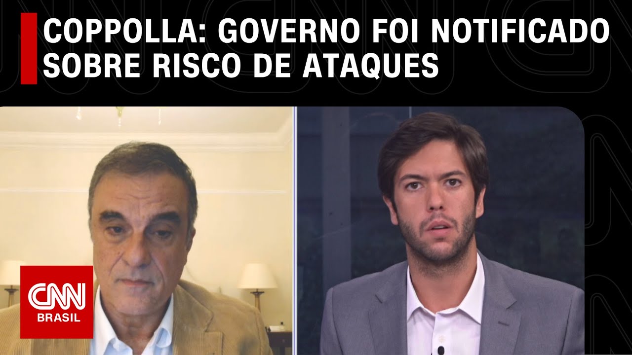 Coppolla: Houve, sim, notifica&ccedil;&atilde;o ao governo sobre risco de ataques no 8/1 | O GRANDE DEBATE