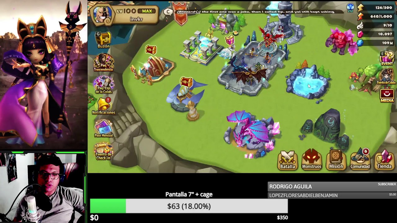 SUMMONERS WAR: ME QUEDE DORMIDO