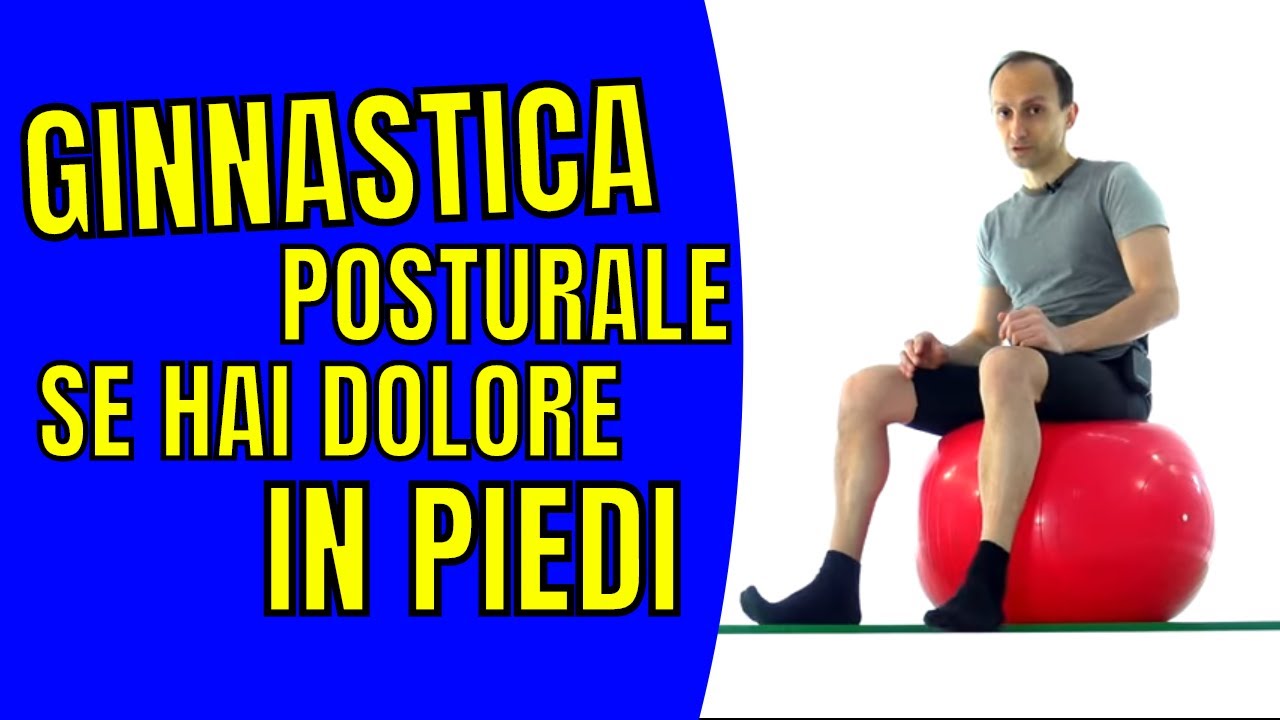Ginnastica Posturale per chi ha la Schiena Rettilinea (Dolore in Piedi) #1