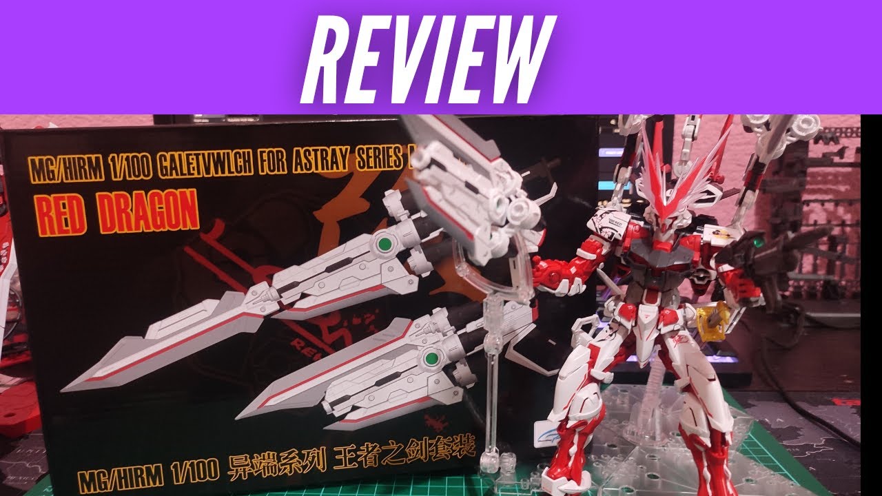 [REVIEW] Caletvwlch for 1/100 Astray Red Frame by Effect Wings, become Astray Red Dragon