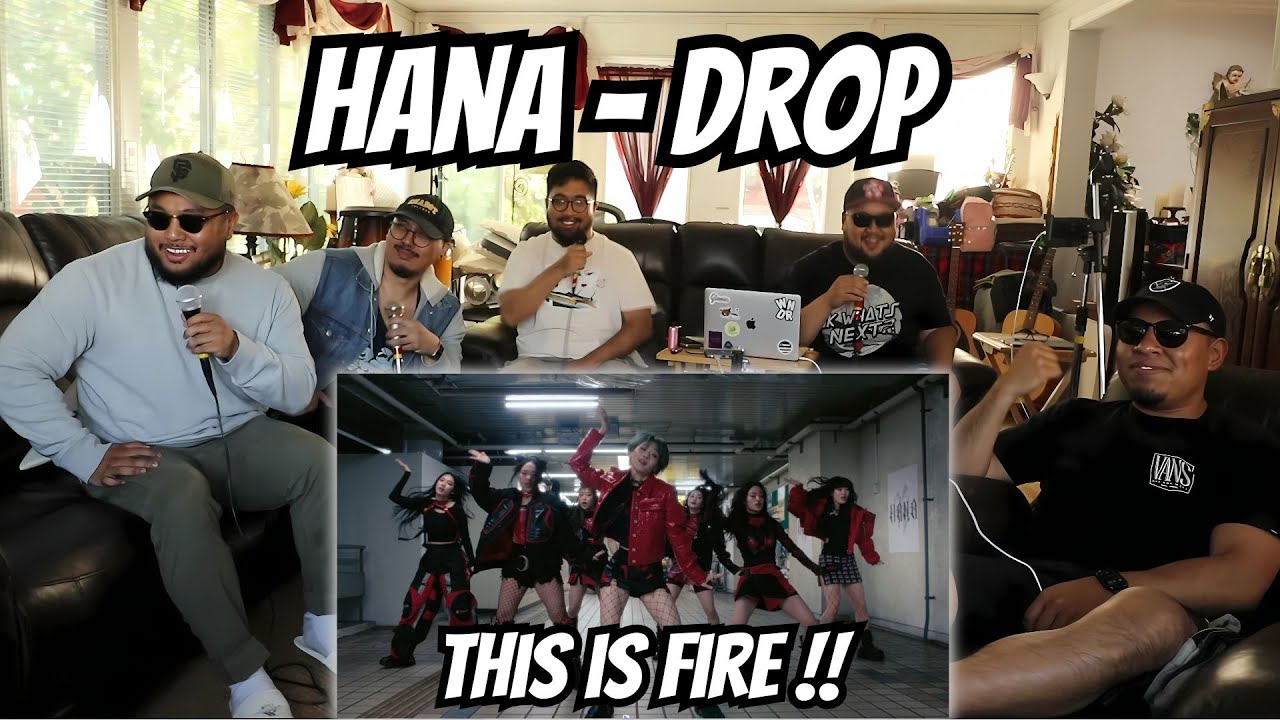 Whaa!! HANA / Drop -Music Video- Reaction
