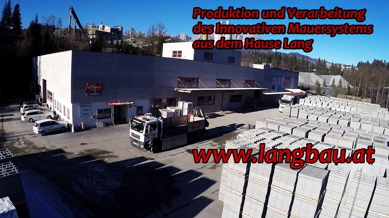 LiaTop, Liapor, Passivhaus Mauerstein der Firma Lang