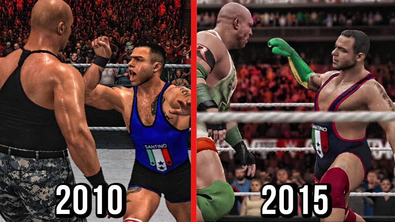 The Evolution Of Santino Marella Cobra Strike! ( Smackdown vs Raw 2011 To WWE 2K16 )