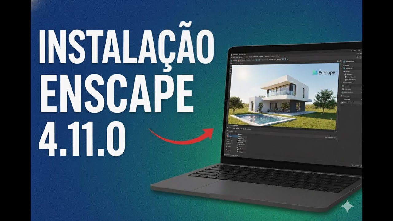 Como Baixar e Instalar Enscape 2025 (ATUALIZADO) &ndash; Tutorial F&aacute;cil + Suporte!