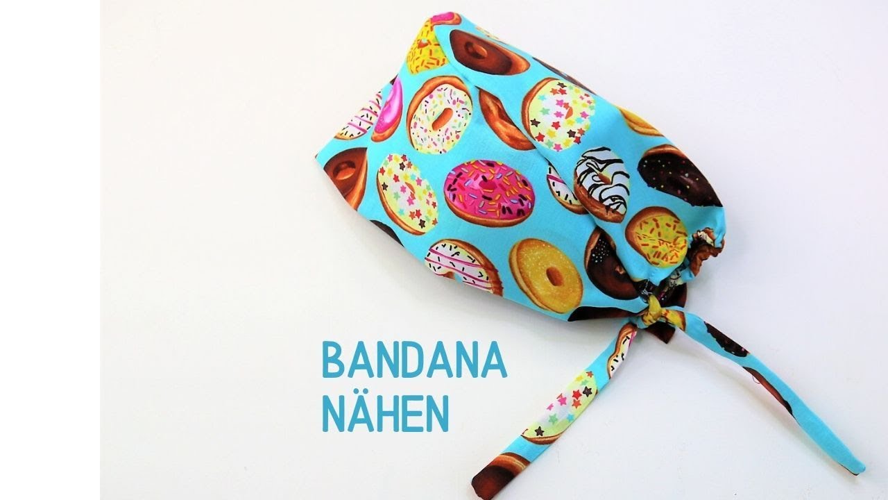 Bandana nähen: Anleitung (inkl. Gratis-Schnittmuster)