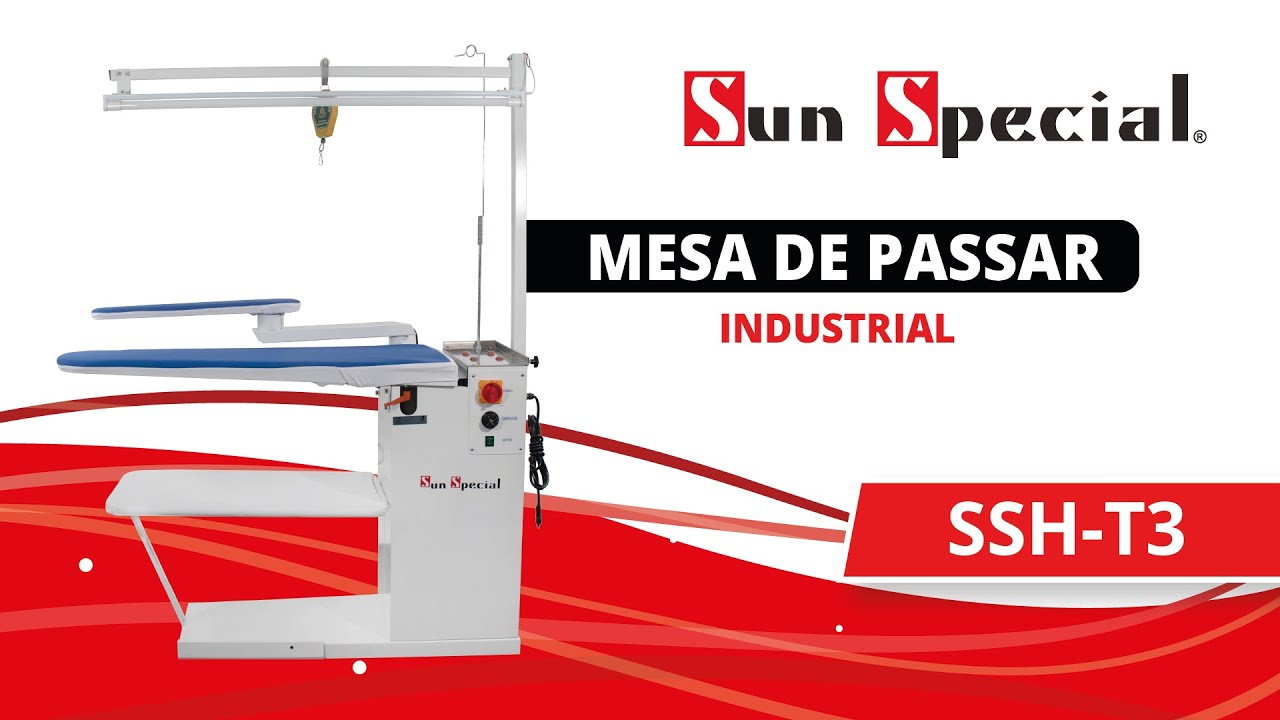 Mesa de Passar Industrial SSH-T3 - Sun Special