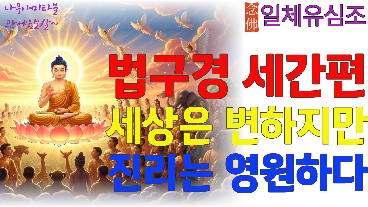 법구경 제13장 세간편  #법구경 #세간편 #세상의진리 #무상 #명상음악