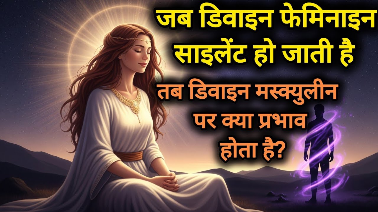 When the Divine Feminine is silent, what is the effect on the Divine Masculine?#twinflamejourney