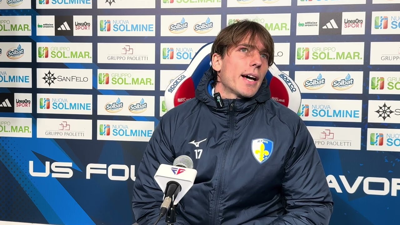 Intervista post-partita di Isaia Lattarulo | Follonica Gavorrano Vs AC Prato | 2-1
