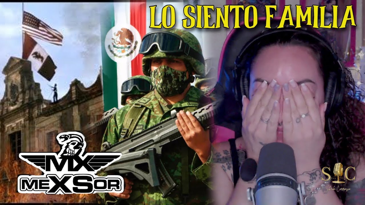 MEXSOR 😭LO SIENTO FAMILIA PERO NO PUEDO CALLAR😭 cantante ESPAÑOLA REACCION