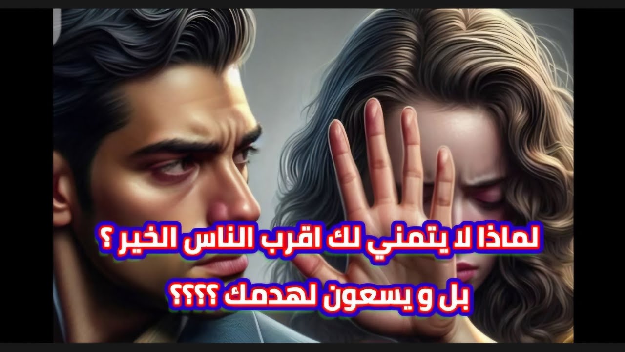 لماذا تأتي الضربه من المقربين ؟ لماذا يسعون لهدمك ؟ لماذا اللطف مع الغرباء و ليس معك ؟؟؟