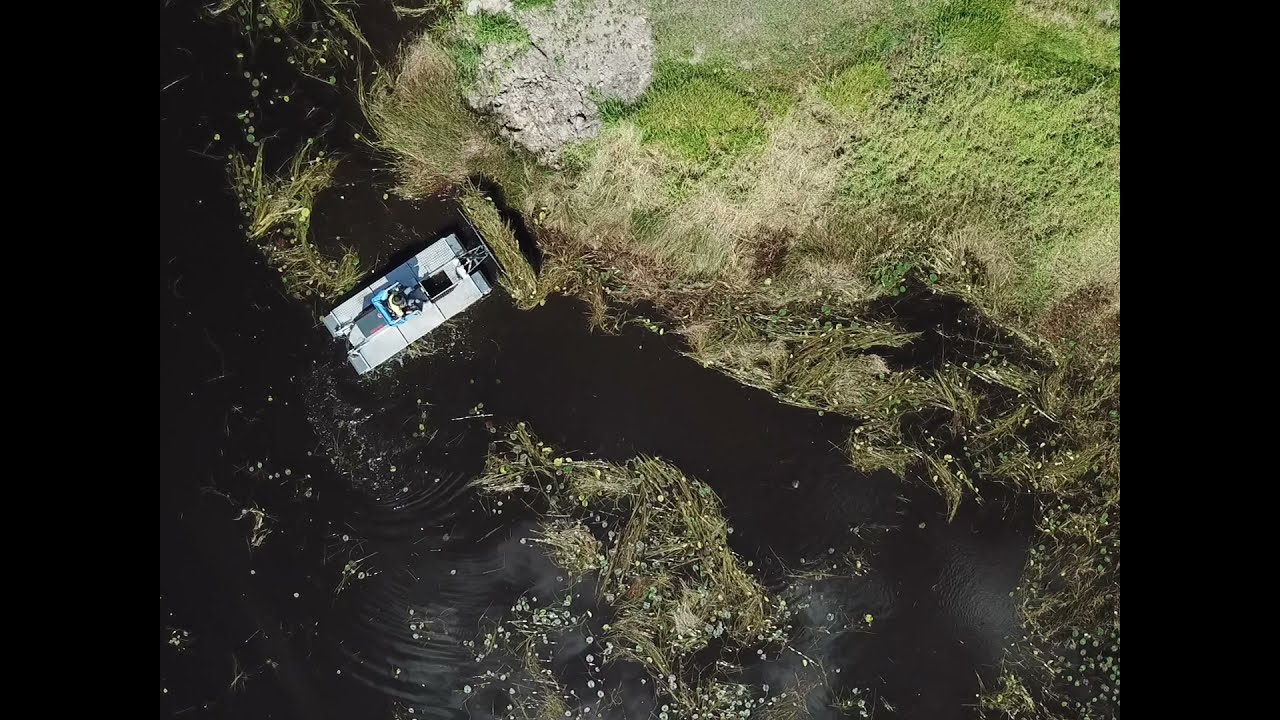 Dam Good Aquatic Mowing, Mobitrac Footage