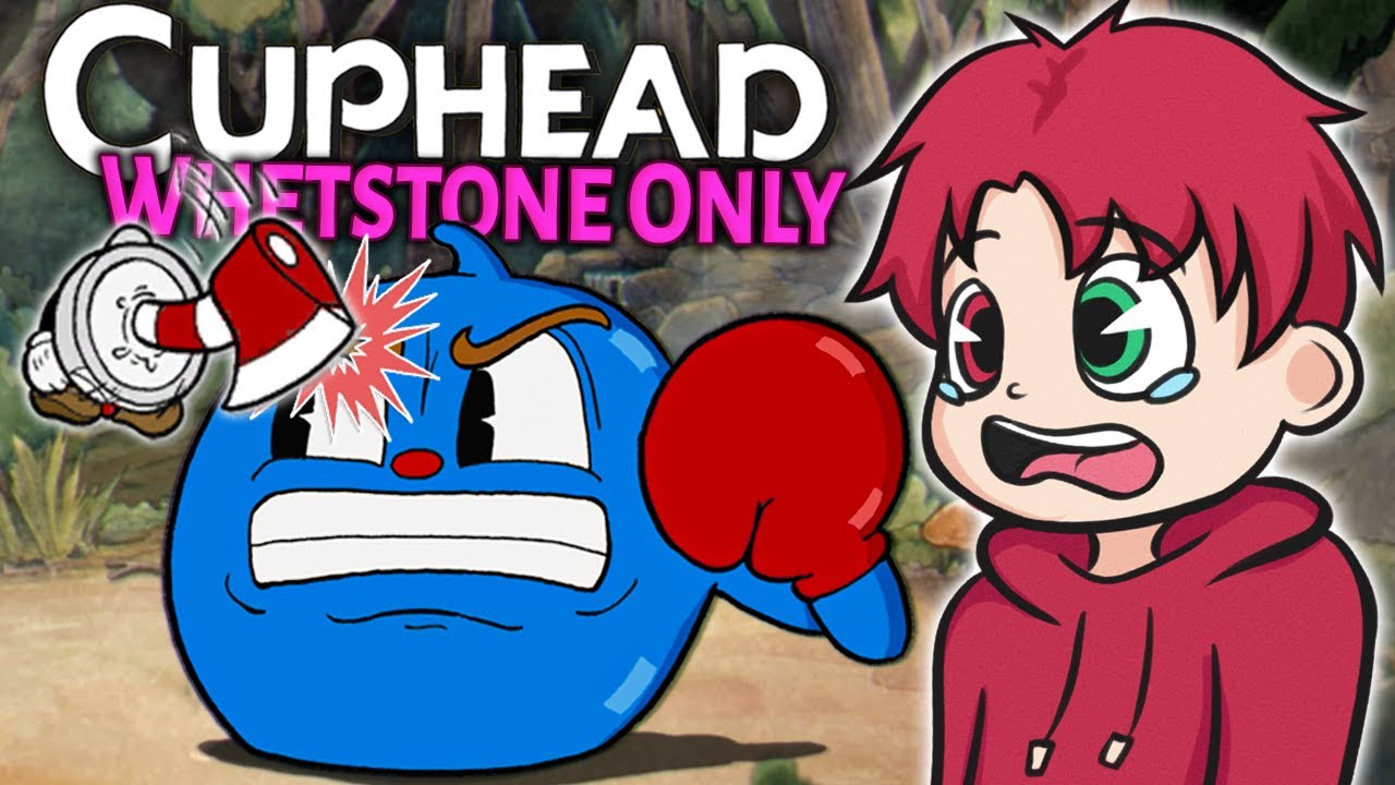 Cuphead TYLKO OSEŁKĄ (BEZ STRZELANIA) 🪓 Cuphead: WHETSTONE ONLY (Osełka)