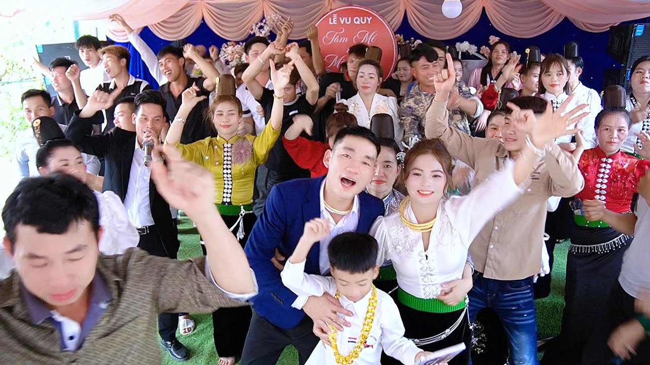 NHẠC SÀN THÁI TÂY BẮC NHẢY SÔI  ĐỘNG TẠI ĐÁM CƯỚI TÂM MẾ BẢN PHO PHA.MƯỜNG CHIÊN.SƠN LA
