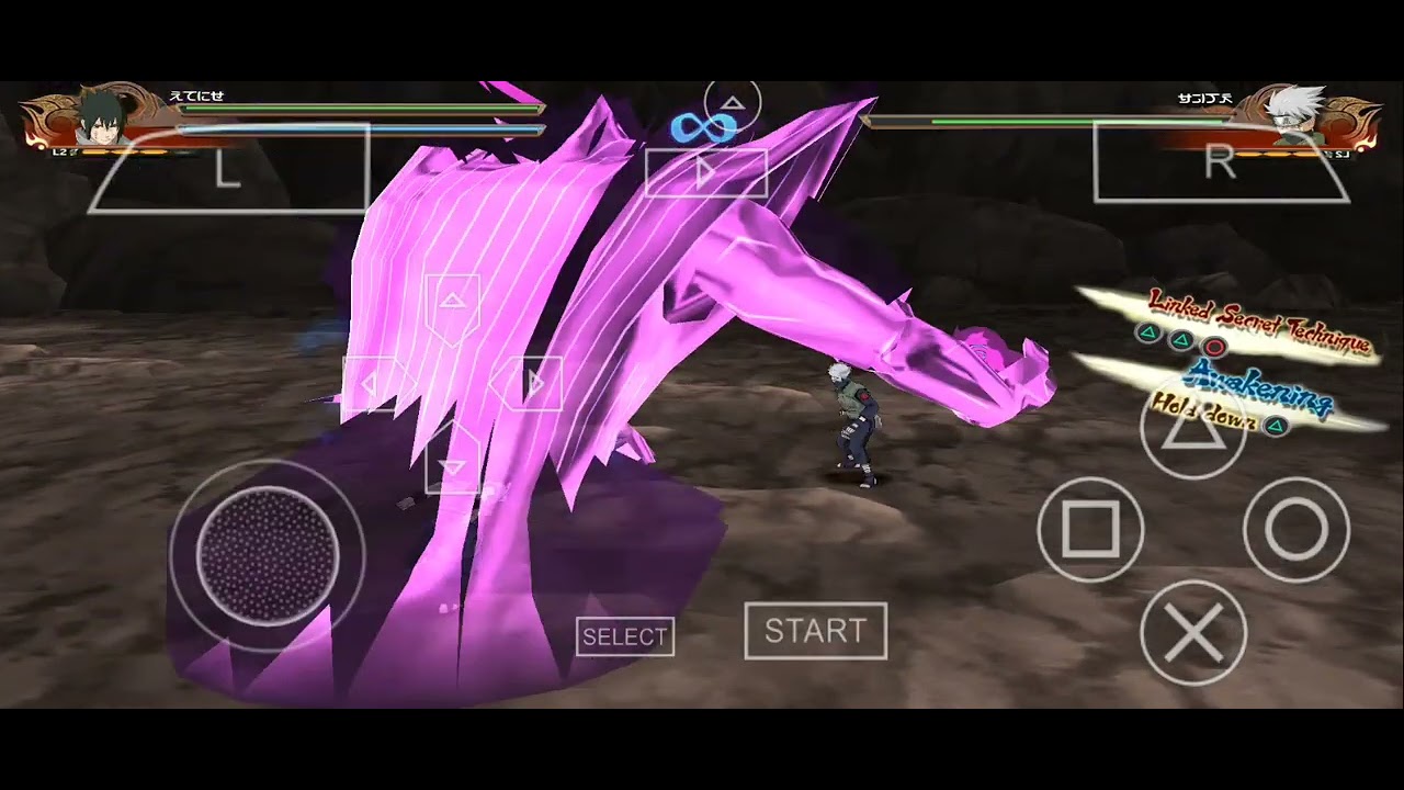 SASUKE AWAKENING AURA THE TOUGHEST