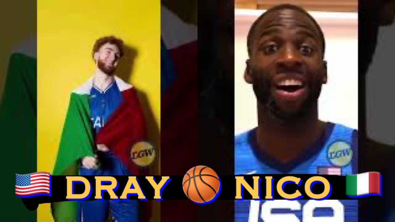 📱 Draymond pranks Durant w. birthday song + Nico Mannion w. Team Italy; arriving at Tokyo Olympics