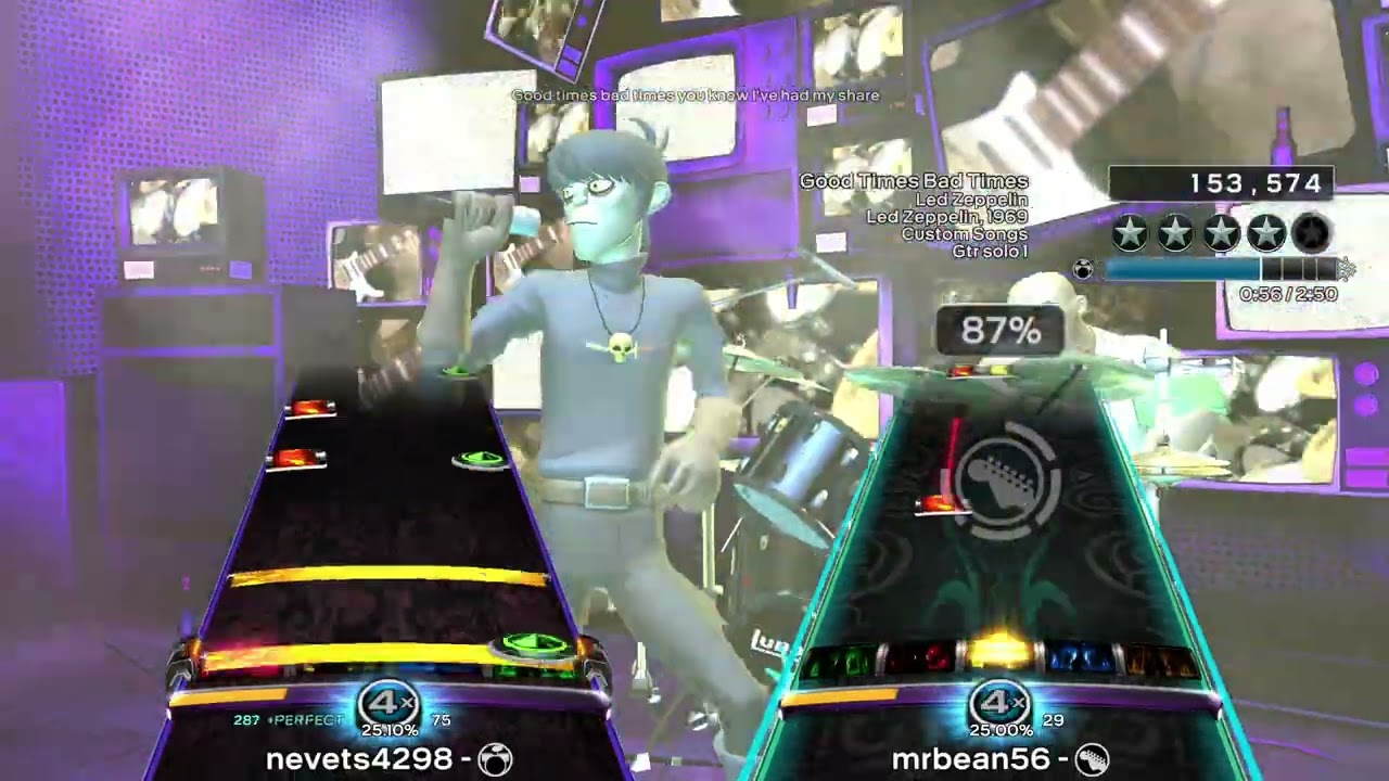 Good Times Bad Times (1969) By Led Zeppelin - Band Ones Rock Band 3 Deluxe RPCS3