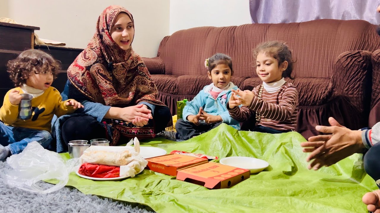 Küçükken ölmekten kurtuldum🫨| Mukbang lu sohbet videomuz🤭| Küçüklük anılarım😅| Ali Fizza