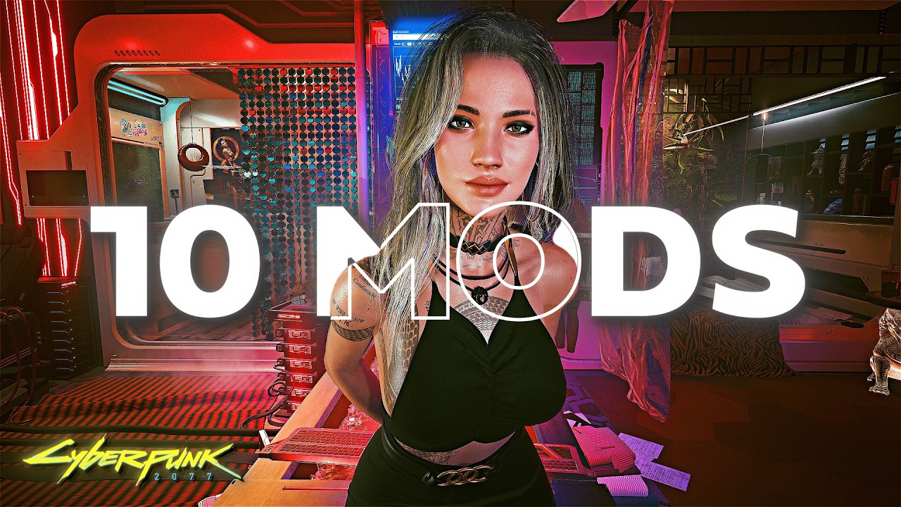 Cyberpunk 2077 Nunca Foi TÃO INSANO! 10 MODS ABSURDOS + INSTALAÇÃO COMPLETA