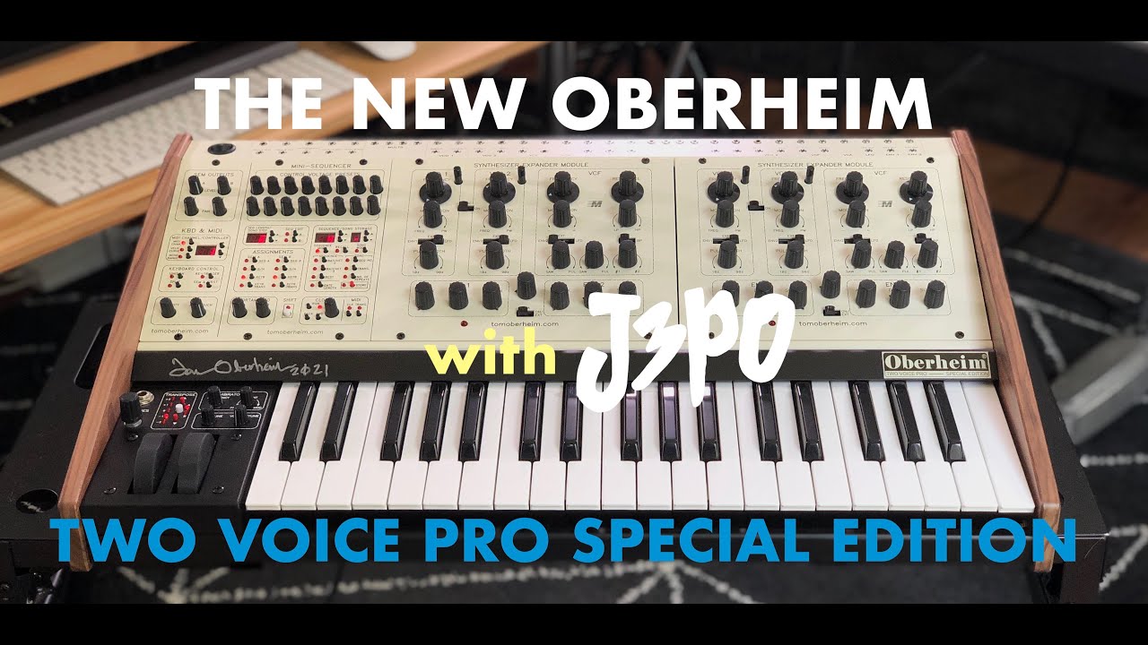 Распаковка и исследование Oberheim Two Voice Pro Special Edition с Джулианом «J3PO» Поллаком