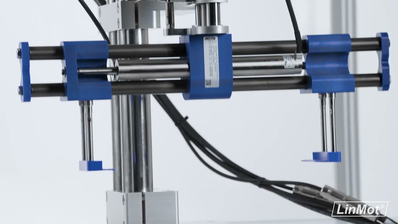 Pick and Place Robot with Gripper Module | LinMot USA