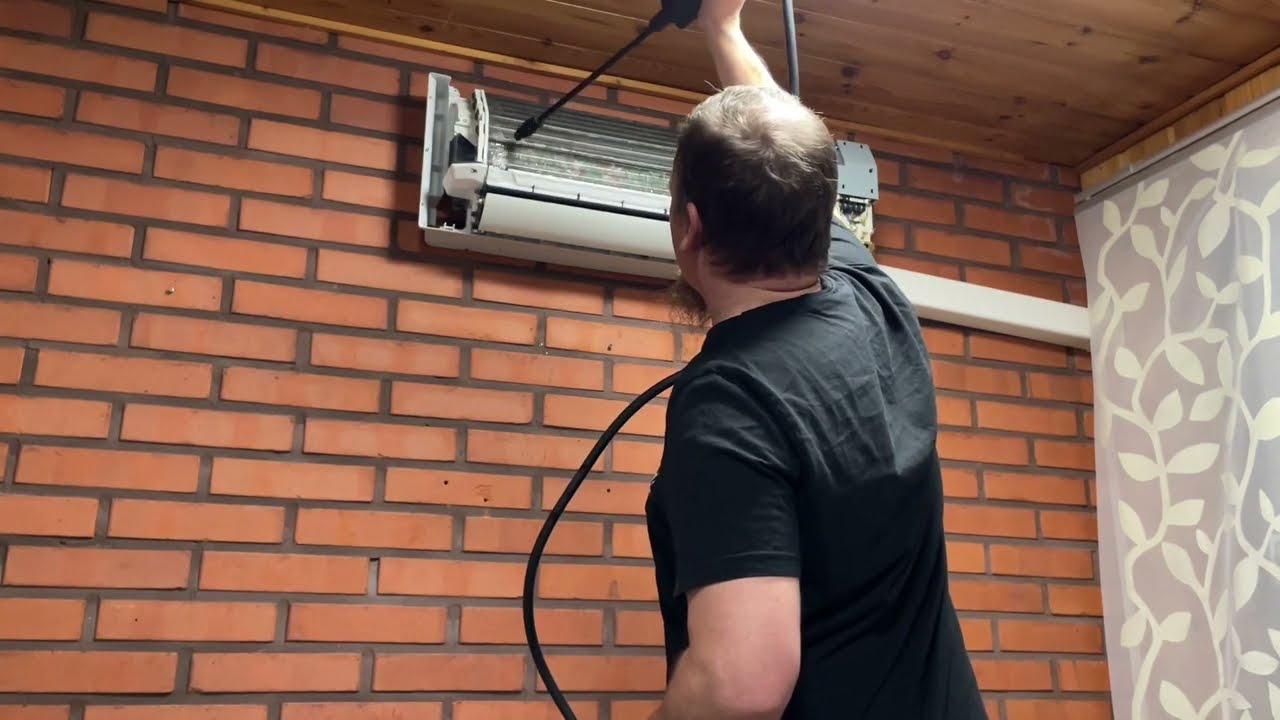 Miten puhdistan ilmalämpöpumpun sisäyksikön