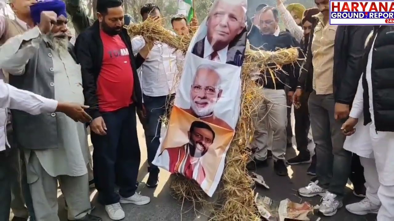 यमुनानगर में किसानों का उग्र विरोध: अमेरिका कृषि समझौते के खिलाफ प्रदर्शन, पिपली रैली की तैयारी