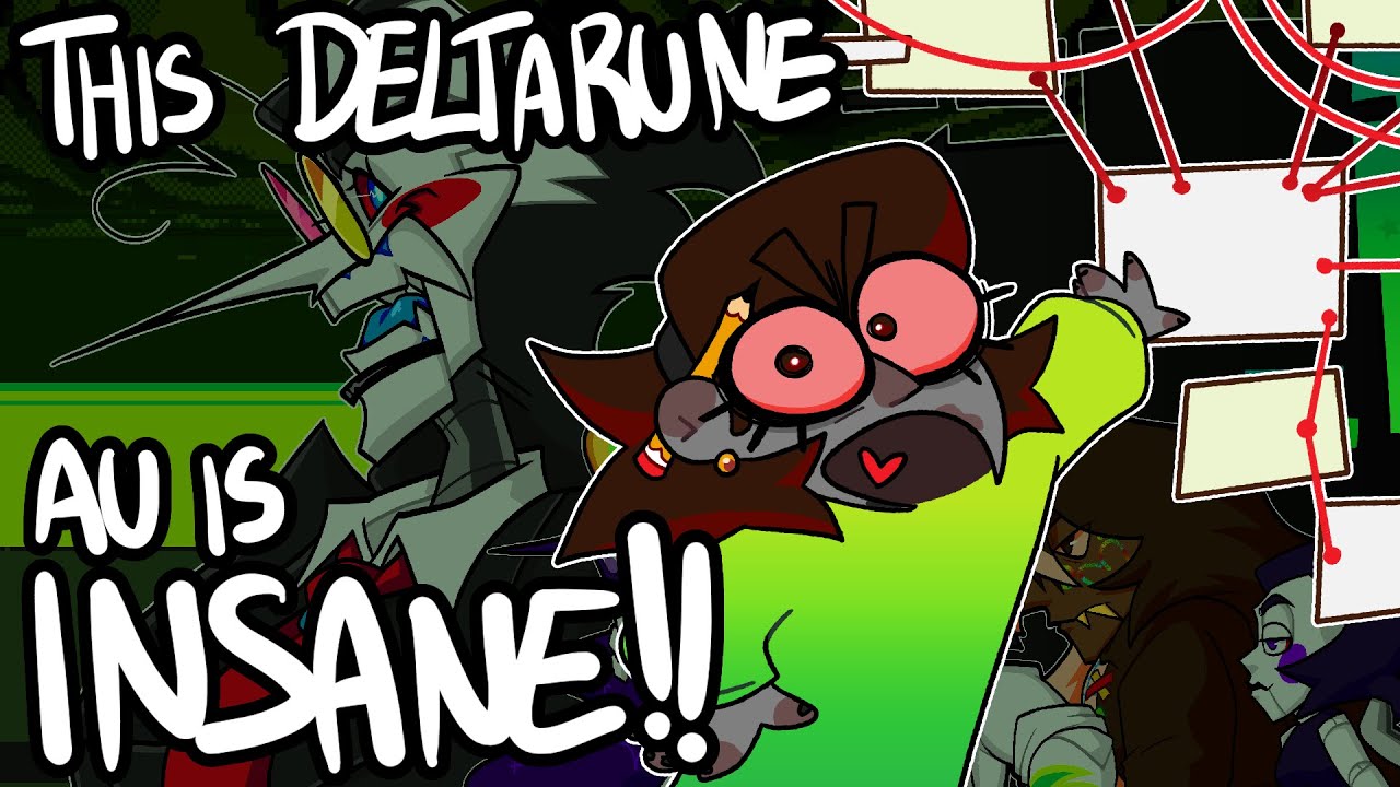 This Deltarune Au Is INSANE | talking about my deltarune au project!!