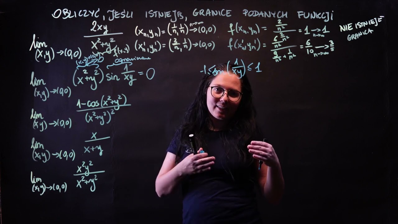 Granice funkcji wielu zmiennych - trudne zadania