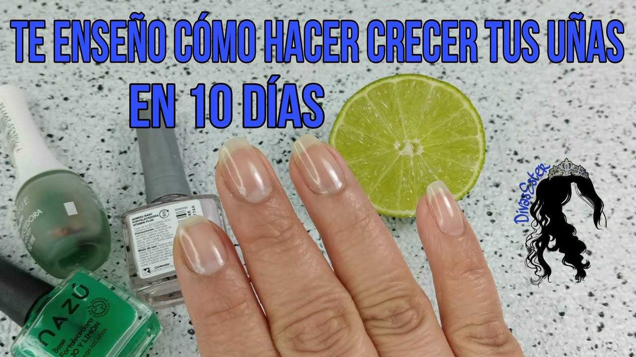 Así de fácil es cuidar uñas quebradizas. Secreto milenario para tener uñas fuertes y largas