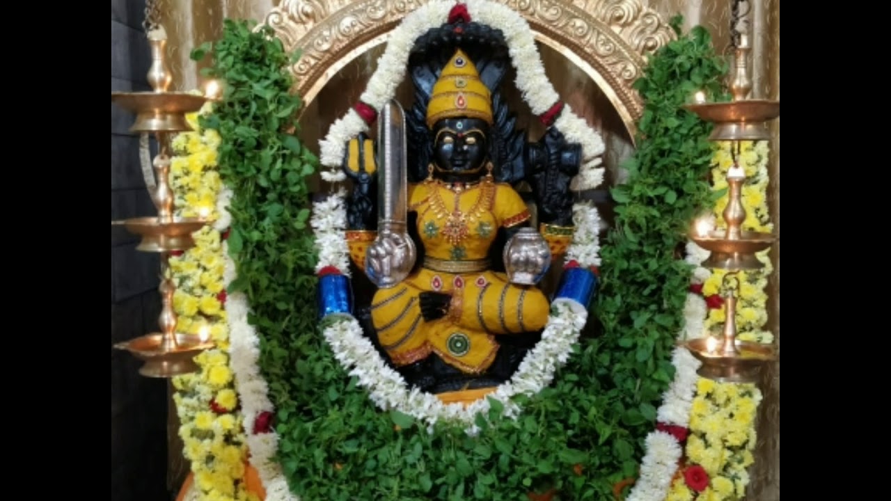 Navarathri alankara for gangaparamaheshwari temple in kadugodi