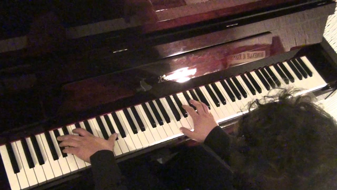sonata claro de luna beethoven primer movimiento piano luis velasco