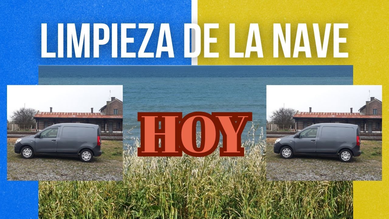 Hoy día de limpieza en la Nave
