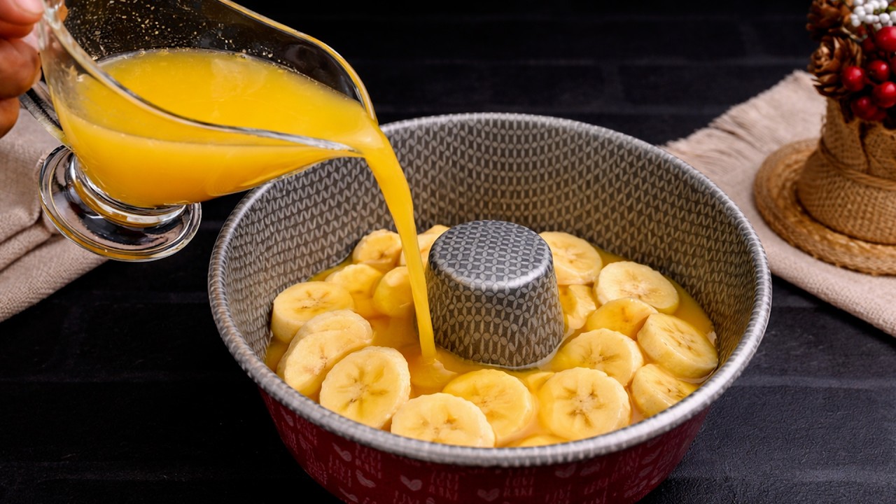 Everyone wants to know the recipe for this banana dish.